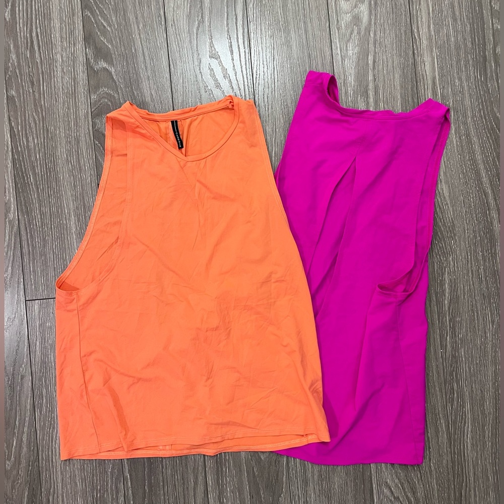 Cute colorful workout tanks